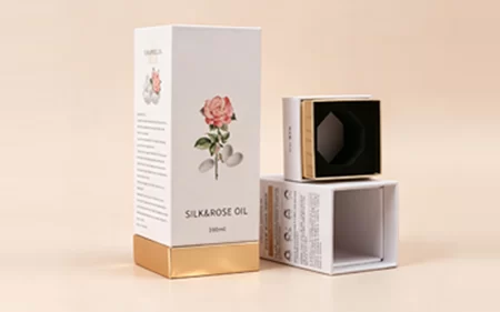 Custom Rigid Hard Printed Double Door Luxury Cardboard Packaging Suitcase Gift Box